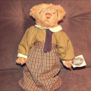 VTG Ganz Cottage Collectibles Ms. Webster" Teacher Bear